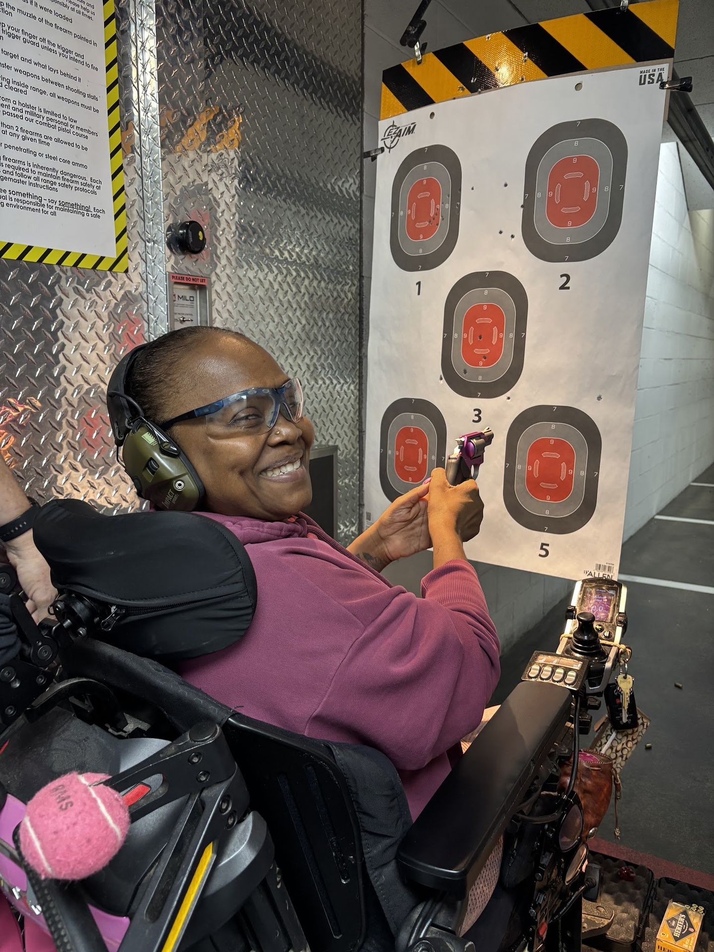 A good day on the lanes at Guns 2 Ammo in Mesa.