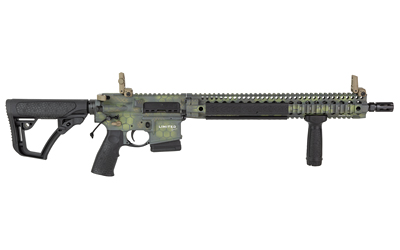 DANIEL DEFENSE DLRLIMSER-002 DDM4 V9 5.56 NATO 32+1 16" CROCODILE RATTLECAN THREADED BARREL, CROCODILE RATTLECAN PICATINNY RAIL ALUMINUM RECEIVER, DD BUTTSTOCK BLACK POLYMER STOCK, BLACK POLYMER GRIP 2
