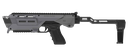 META TACTICAL LLC MX1-PS-GY MX-1 CONVERSION KIT COMPATIBLE W/GLOCK, GRAY ALUMINUM FRAME W/M-LOK & PICATINNY RAIL, BLACK POLYMER FOLDING STABILIZER 1