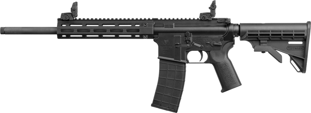 TIPPMANN ARMS A101220 M4 LTE MSR 22 LR 25+1 16" BLACK PARKERIZED THREADED BARREL, MATTE BLACK ALUMINUM RECEIVER W/PICATINNY RAIL, M-LOK HANDGUARD, BLACK ADJ CAR15 POLYMER STOCK, BLACK GEN2 GRIP, RIGHT 1