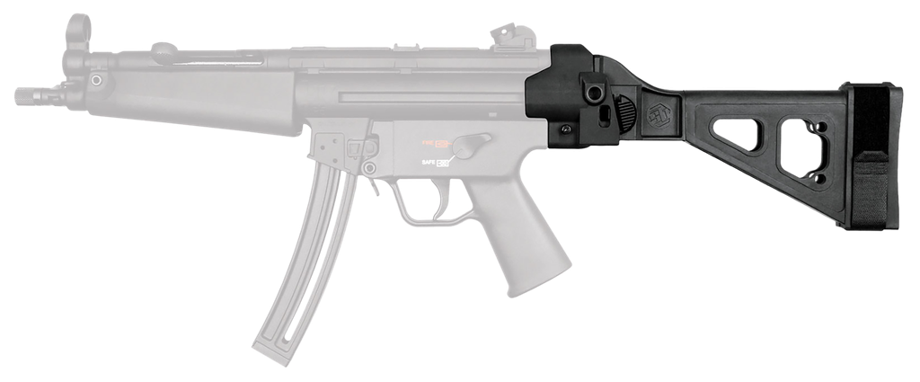 SB TACTICAL SBT52201SB SBT5-22  BLACK FITS MP5-22 2