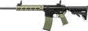 TIPPMANN ARMS A101228 M4 LTE MSR 22 LR 25+1 16" BLACK PARKERIZED THREADED BARREL, OD GREEN ALUMINUM RECEIVER W/PICATINNY RAIL, M-LOK HANDGUARD, BLACK ADJ CAR15 POLYMER STOCK, OD GREEN GEN2 GRIP, RIGHT 1