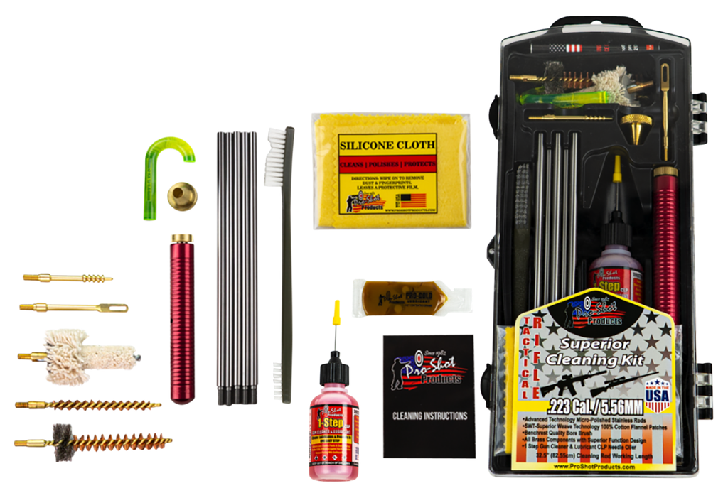 PRO-SHOT PRODUCTS PRO SHOT RIFLE CLEANING KIT AR-15 5.56 2