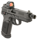 FN 66102271 FNX W/OPTIC 45 ACP 15+1 5.30" BLACK STEEL THREADED BARREL, OPTIC READY/SERRATED STAINLESS STEEL SLIDE & POLYMER FRAME W/PICATINNY RAIL, HOLOSUN 407C RED DOT, AMBIDEXTROUS 2