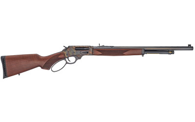 HENRY H010G SIDE GATE  FULL SIZE 45-70 GOV 4+1 18.43" BLUED STEEL BARREL, BLUED STEEL RECEIVER, AMERICAN WALNUT STOCK RIGHT HAND 5