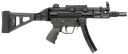 MIDWEST INDUSTRIES MIMP5OR HK MP5 AND CLONES TOP PICATINNY RAIL  BLACK ANODIZED 0 MOA 1