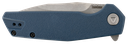 KERSHAW 2036 LUCID  3.20" FOLDING CLIP POINT PLAIN STONEWASHED 8CR13MOV SS BLADE/BLUE/STONEWASHED GLASS FILLED NYLON/SS HANDLE INCLUDES POCKET CLIP 2