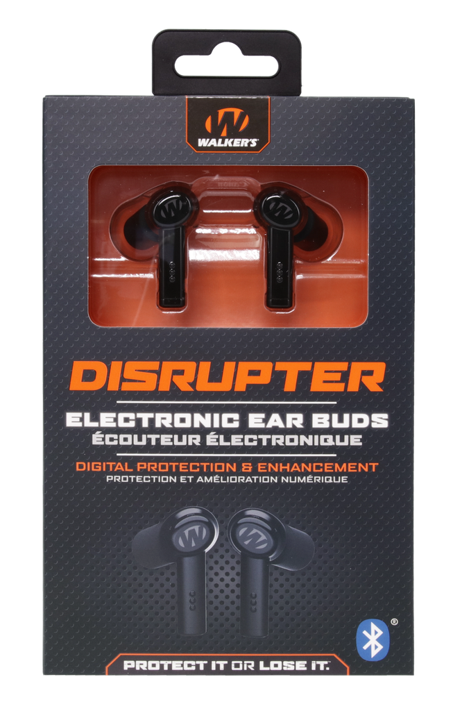 WALKER'S GWP-DSRPT DISRUPTER EAR BUD HEADSET 24DB ACTIVE NOISE REDUCTION 2