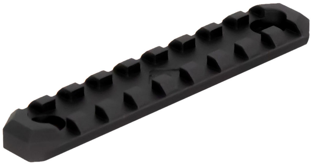 AIMSPOR AIM SPORTS MLRS2 9 SLOT PICATINNY M-LOK RAIL SECTION  BLACK ANODIZED 1