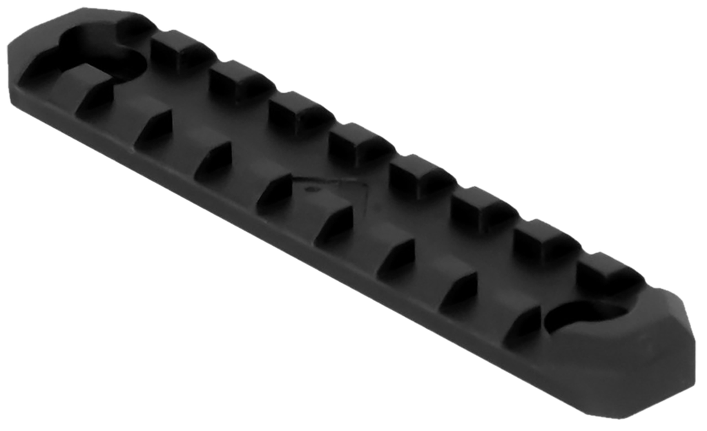 AIMSPOR AIM SPORTS MLRS2 9 SLOT PICATINNY M-LOK RAIL SECTION  BLACK ANODIZED 2