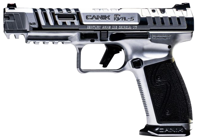 CENTURY ARMS SFX RIVAL-S 9MM CHROME 5" 1