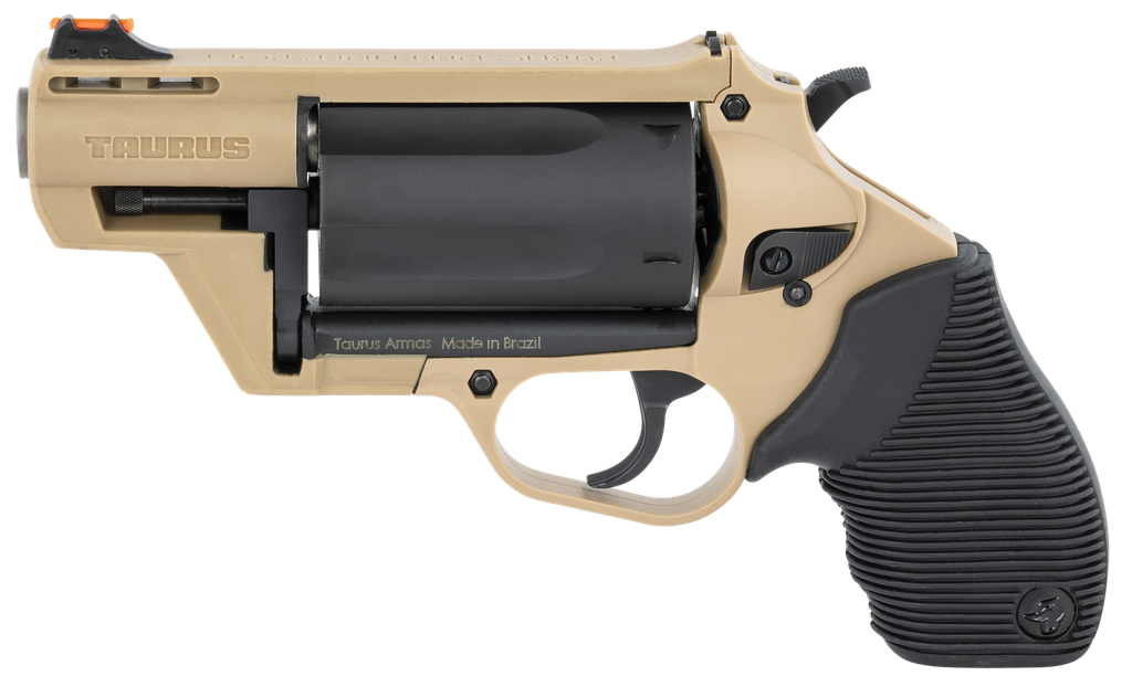 TAURUS PUB DEF POLY 410/45 FDE/BLK 2" 1