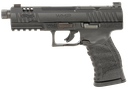 WALTHER ARMS 5220301 WMP  22 MAG 15+1 4.90" BLACK STEEL THREADED BARREL, BLACK OPTIC READY/SERRATED SLIDE, BLACK POLYMER FRAME W/PICATINNY RAIL, TEXTURED POLYMER GRIP 1