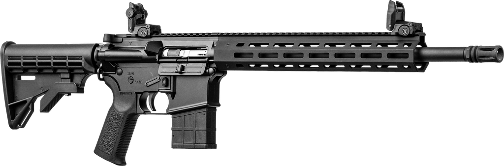 TIPPMANN ARMS A101256 M4 MAGNUM ELITE MSR 22 WMR 15+1 16" BLACK PARKERIZED THREADED BARREL, MATTE BLACK RECEIVER W/PICATINNY RAIL ALUMINUM RECEIVER, M-LOK HANDGUARD, BLACK ADJ CAR15 POLYMER STOCK, BLA 2