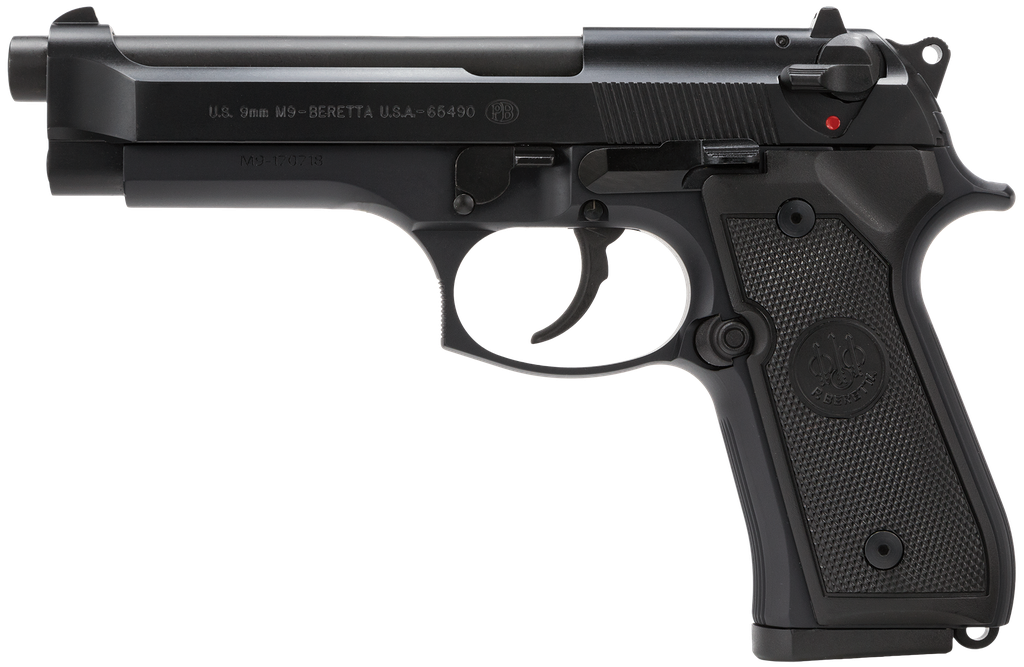 BERETTA USA 92 M-9 9MM BL/SY 4.9" 15+1 FS 1