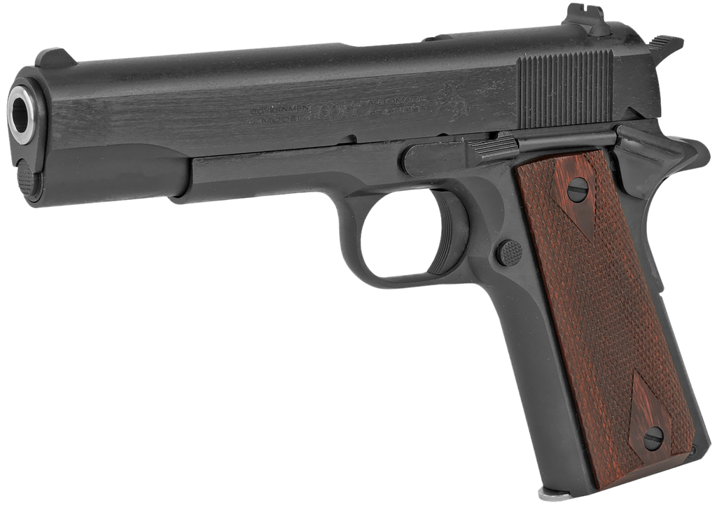 COLT'S MANUFACTURING GOVERNMENT 38SPR BL/WD 5" FS 2