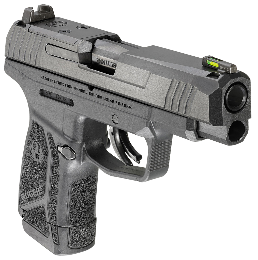 RUGER MAX-9 9MM BLK/BLK 12+1 AS 4" # 2