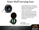 WALKER'S GWPREMSC MUFF PROTECTIVE CASE  BLACK EVA INCLUDES DETACHABLE NYLON LANYARD 2