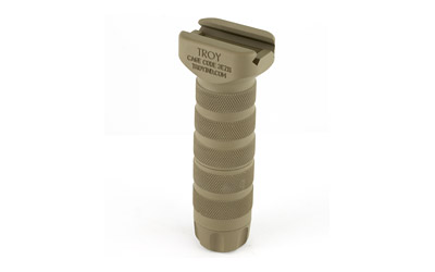 TROY INDSGRITRGA0FT00 MODULAR COMBAT COMBAT GRIP ALUMINUM FDE 3