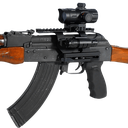 LEAPERS, INC. - UTG UTG PRO MTU016 QUICK-DETACHABLE AK SIDE MOUNT  BLACK 1