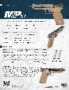 SMITH AND WESSON M&P5.7 OR 5.7X28 5" BK/FDE TB 2