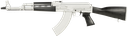 ZASTAVA ARMS USA ZAS ZPAPM70 7.62X39 SILVER RECEIVER BLK STK 1