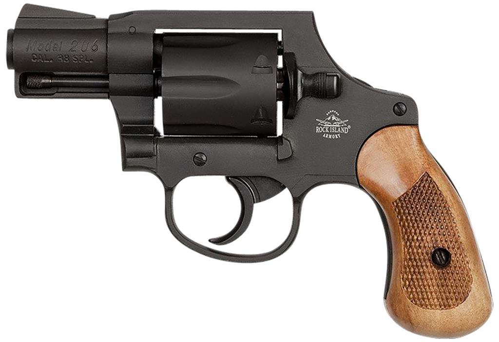 ROCK ISLAND ARMORY M206 REVOLVER 38SP 2" SPURLESS 1