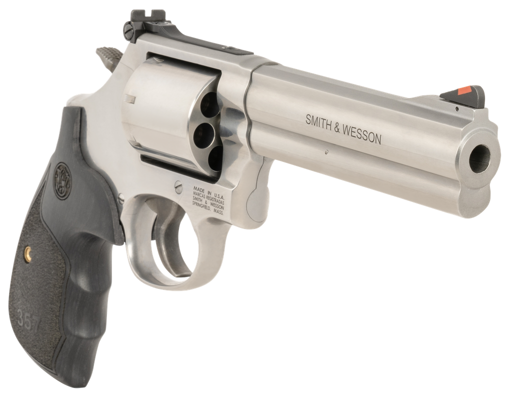 SMITH AND WESSON 357MAG SER 357M/38S 5" SS/LAM 2