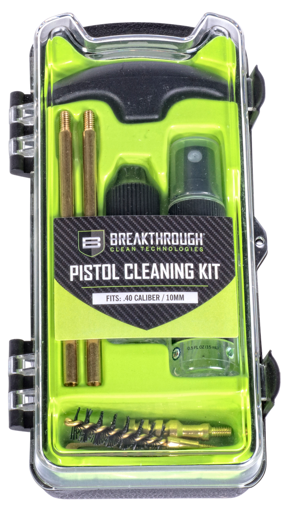BREAKTHROUGH CLEAN BTECC40 VISION SERIES CLEANING KIT .40 CAL,10MM PISTOL 1