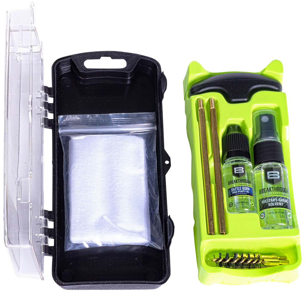 BREAKTHROUGH CLEAN BTECC VISION SERIES CLEANING KIT .357,.38 CAL,9MM PISTOL 2