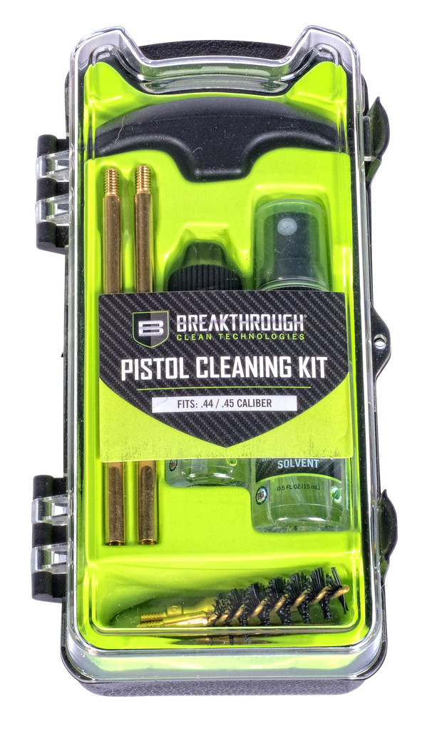 BREAKTHROUGH CLEAN BTECC4445 VISION SERIES CLEANING KIT .44, .45 CAL PISTOL 1