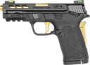 SMITH AND WESSON M&P380 PC 380ACP PORTED GOLD 1