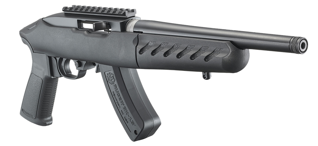RUGER RUG 22 CHARGER 22LR 10 TAKEDOWN BLK POLY A2 15R 2