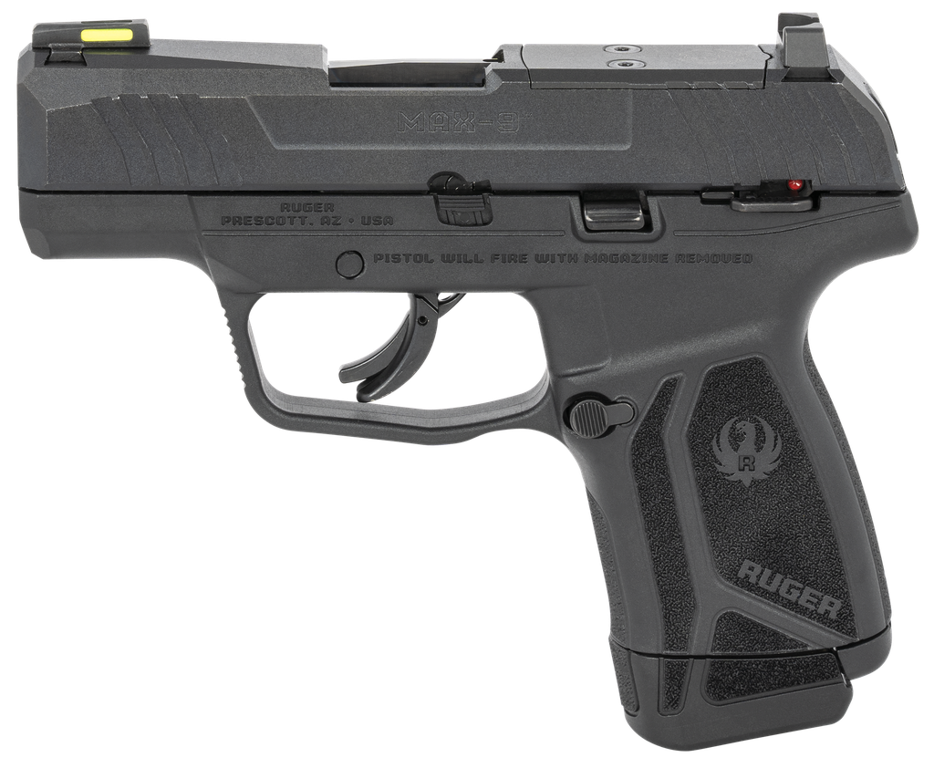 RUGER MAX-9 9MM LUGER DAY/NIGT SIGHT 12-SHOT OPTIC READY 1