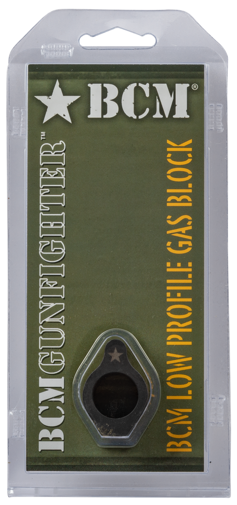 BRAVO COMPANY MFG. BCM GAS BLOCK LOW PROFILE .625 BLACK STEEL 1