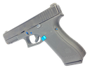 CROSS ARMORY CRG5PSBL 3 PIN SET DIMPLED COMPATIBLE W/GLOCK 17/19/26/34 GEN5 BLUE STEEL 1