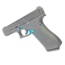 CROSS ARMORY CRG5MCBL MAG CATCH  EXTENDED COMPATIBLE W/GLOCK GEN4-5 BLUE ANODIZED ALUMINUM 1
