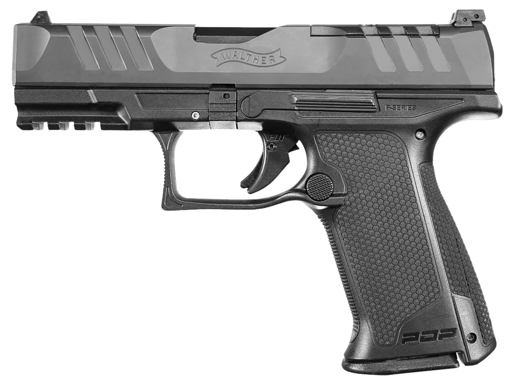 WALTHER ARMS PDP F-SER 9MM 4" BK 15+1 OR 1
