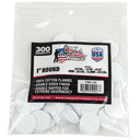 PRO-SHOT PRODUCTS PRO SHOT CLEANING PATCH COTTON FLANNEL .22-.270 1" 300CT 1