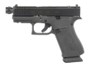 GLK43X GLOCK UX4350203FRMOSTB G43X MOS SLIM SUB-COMPACT 9MM LUGER 15+1 3.41" BLACK THREADED BARREL, STEEL OPTIC READY/SERRATED SLIDE, POLYMER FRAME W/ACCESSORY RAIL, AMBIDEXTROUS 1