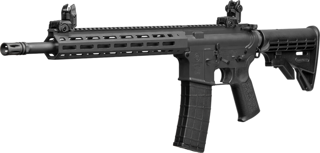 TIPPMANN ARMS A101032 M4 ELITE MSR 22 LR 25+1 16" BLACK PARKERIZED THREADED BARREL, MATTE BLACK ALUMINUM RECEIVER W/PICATINNY RAIL, M-LOK HANDGUARD, BLACK ADJ CAR15 POLYMER STOCK, BLACK GEN2 GRIP, RIG 2