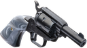 HERITAGE MFG BK22B2GPRL BARKEEP  22 LR 6 SHOT, 2.68" BLACK OXIDE STEEL BARREL, BLACK OXIDE ZINC ALLOY FRAME, BLACK OXIDE CYLINDER, GRAY PEARL GRIP, MANUAL SAFETY, EXPOSED HAMMER 2