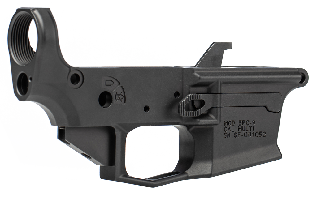 AERO PRECISION APAR620001AC EPC-9 RECEIVER 9MM LUGER 7075-T6 ALUMINUM BLACK ANODIZED FOR AR-PLATFORM 2