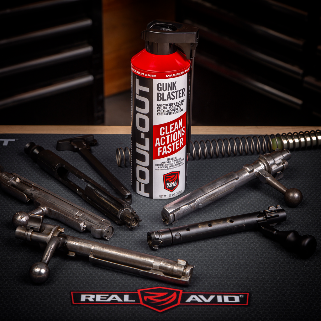 REAL AVID FOUL-OUT GUNK BLASTR 12 OZ. AEROSAL FLIP UP NOZZLE 1