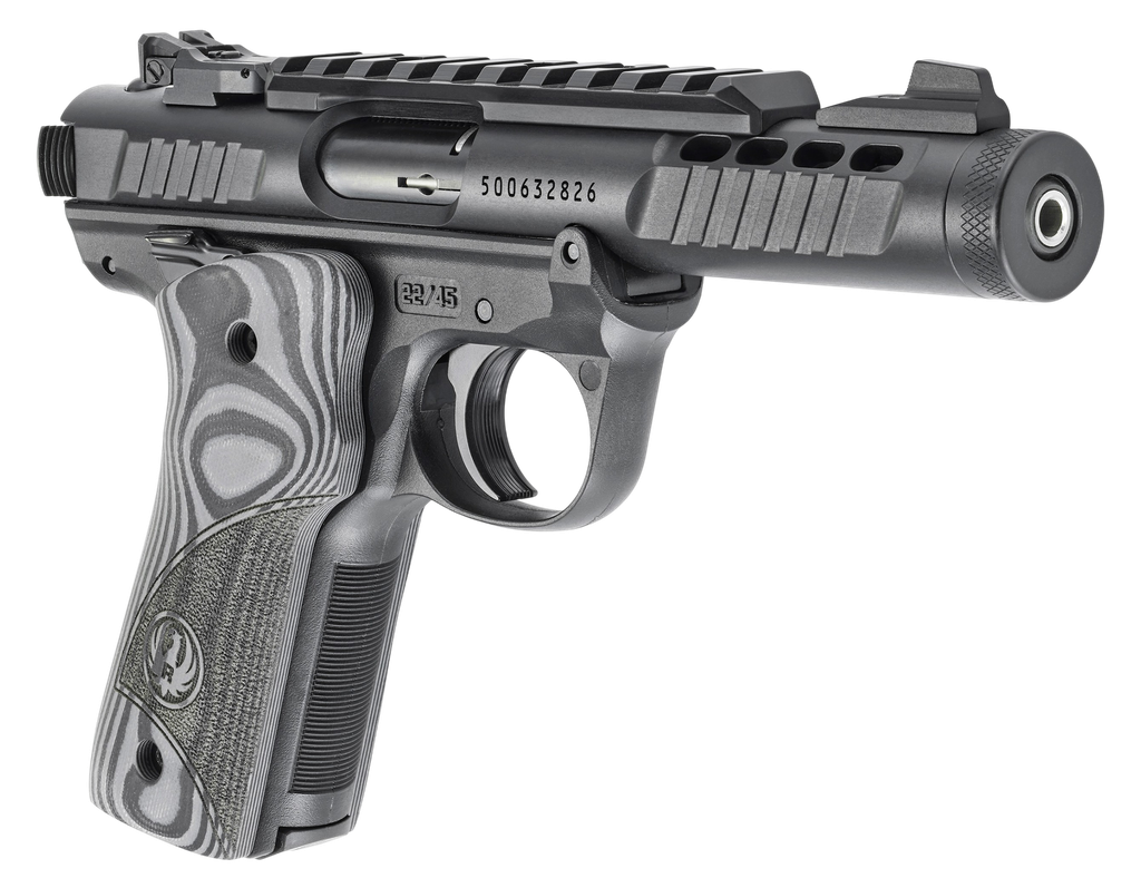 RUGER MKIV 22/45 LT 22LR BLK/GRY 2