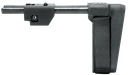 SB TACTICAL MPX-01-SB MPX PSB BRACE 3 POSITION BLACK SYNTHETIC WITH 3.87"-8.25" OAL NYLON STRAP & FOR SIG MPX, MCX (EXCLUDING COPPERHEAD VARIANT) COMPATIBLE WITH INTEGRATED PICATINNY RAIL 1