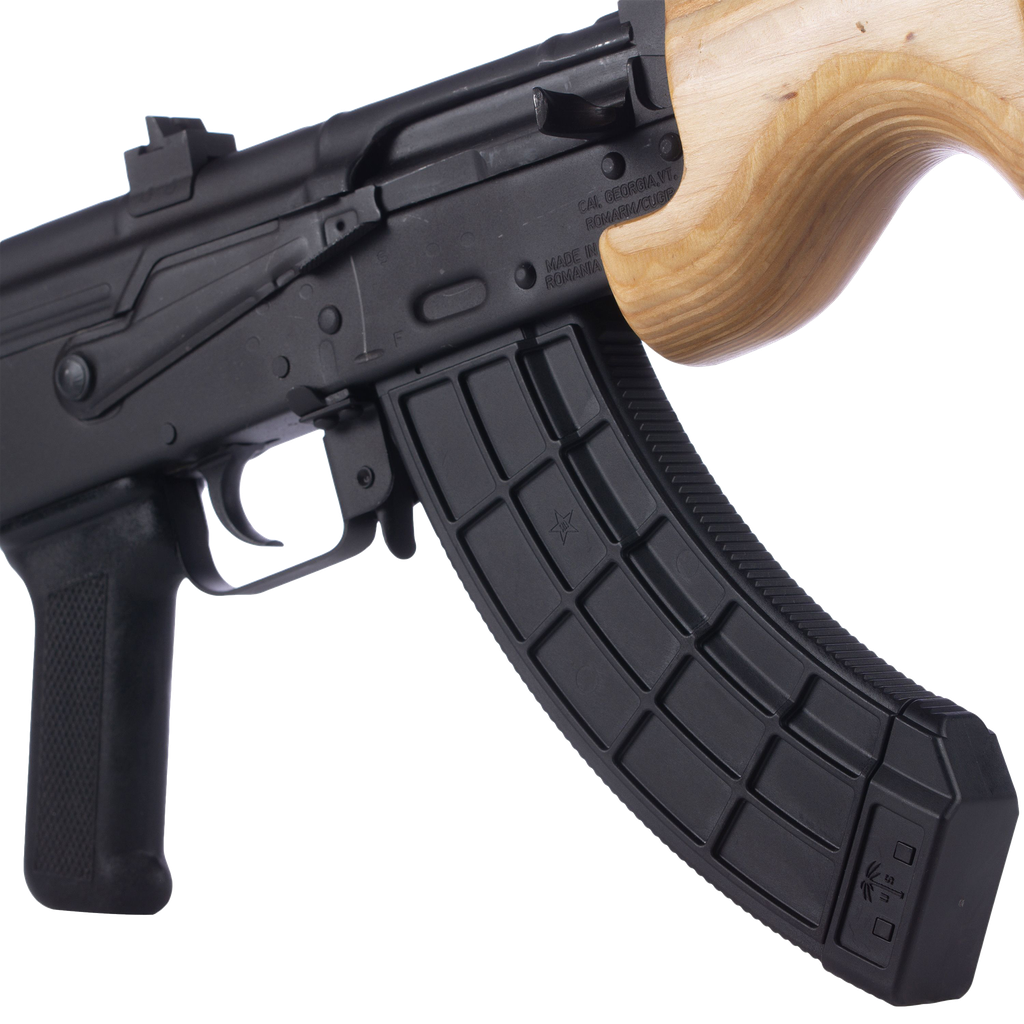 CENTURY ARMS HG2797N DRACO MICRO 7.62X39MM 30+1 6.25" BLACK THREADED BARREL, BLACK STEEL RECEIVER, BLACK POLYMER GRIP, RIGHT HAND, INCLUDES MAGAZINE 2