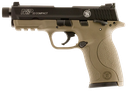 SMITH AND WESSON M&P22 COMPACT 22LR FDE THREAD 1