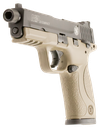 SMITH AND WESSON M&P22 COMPACT 22LR FDE THREAD 2