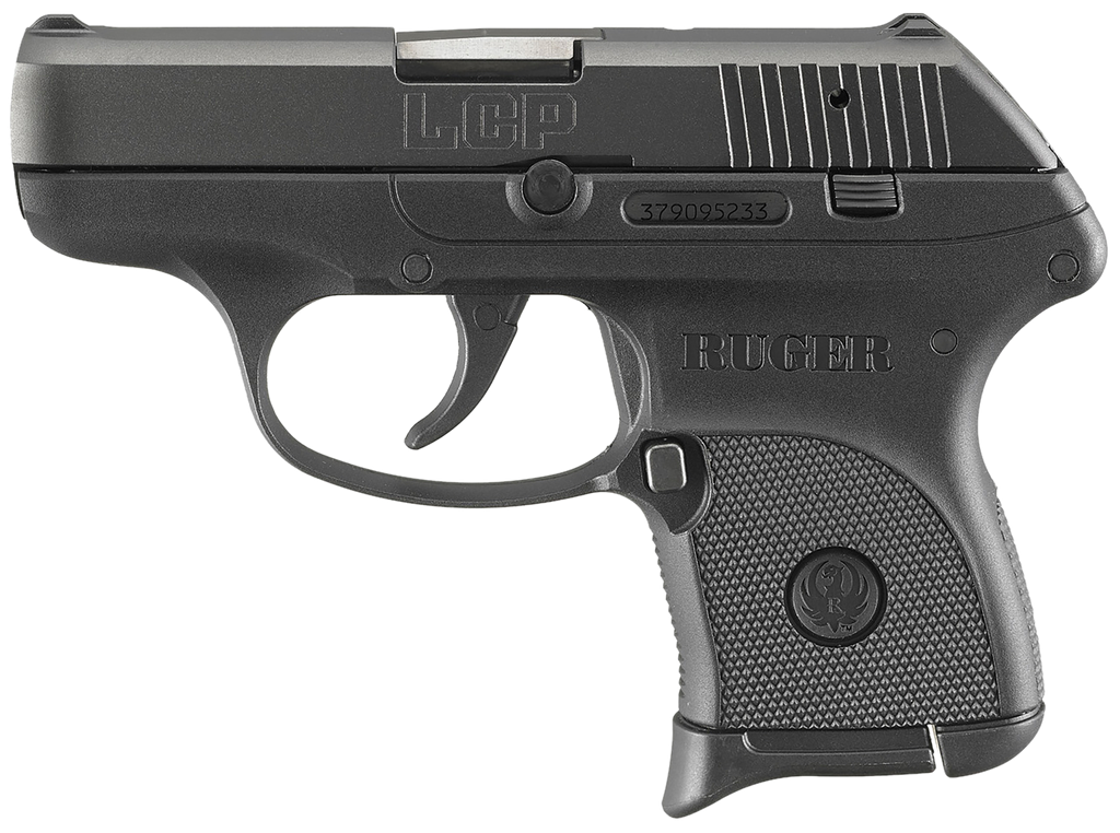 RUGER LCP 380ACP BL/POLYMER 6+1 1